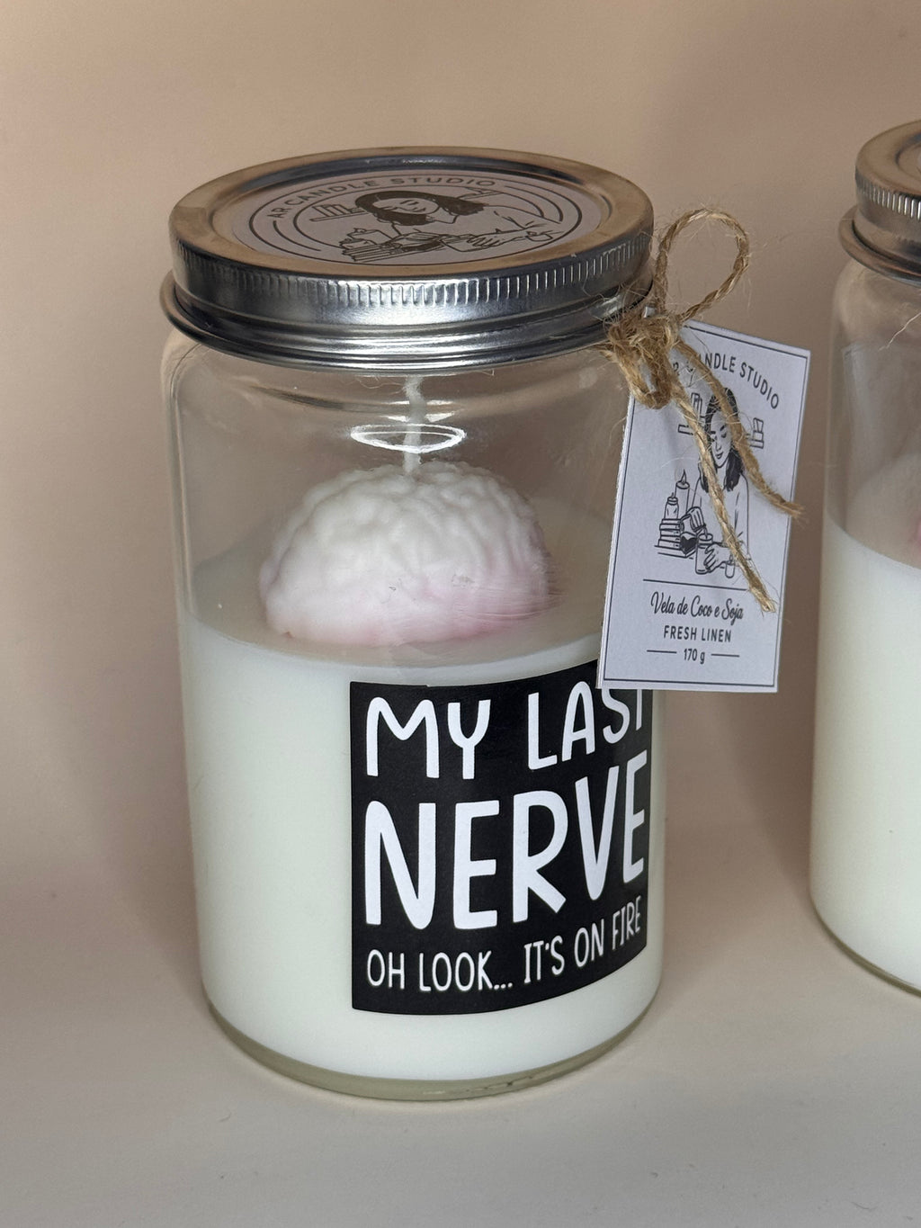 Vela em Copo - My Last Nerve Candle