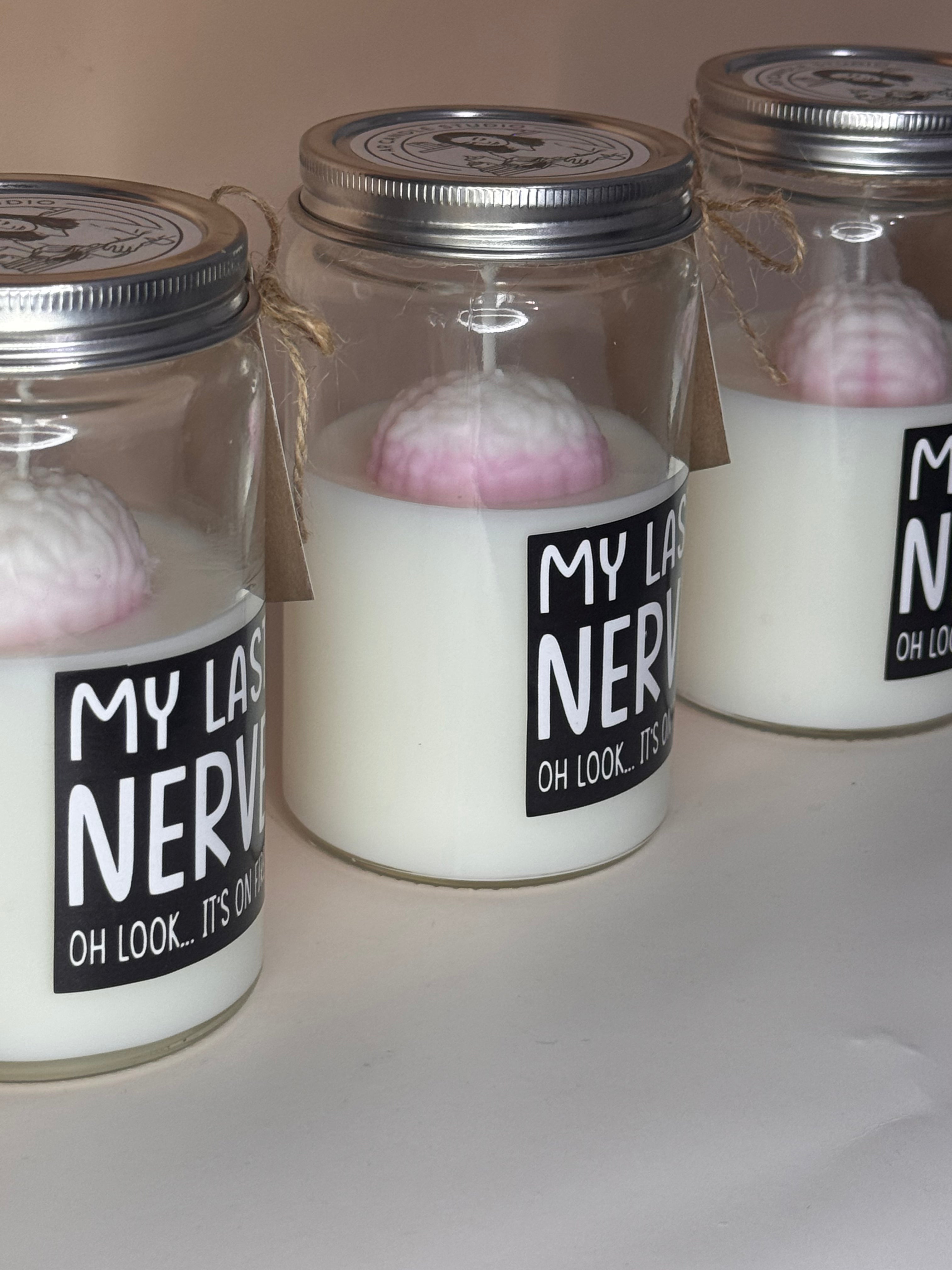 Vela em Copo - My Last Nerve Candle